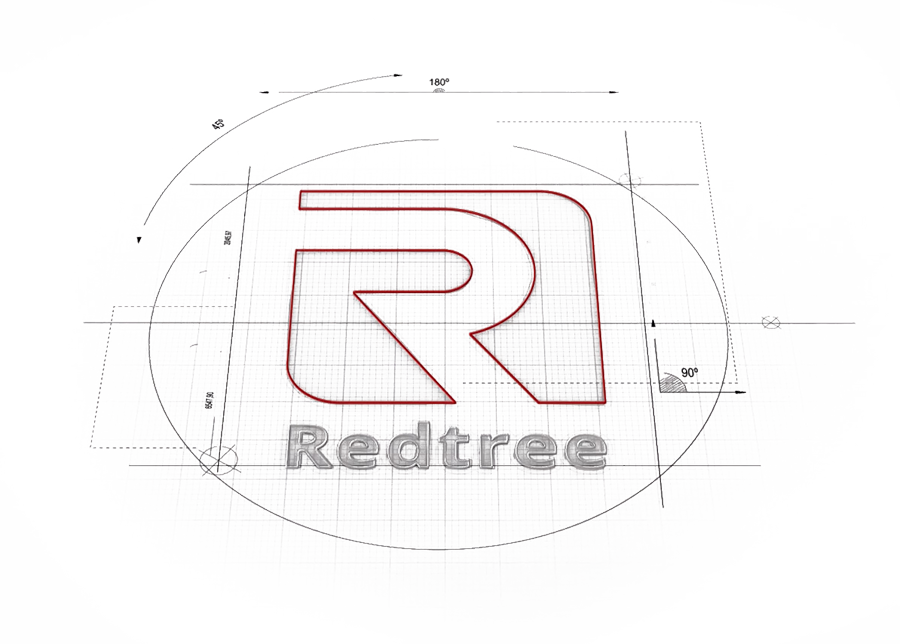 Redtree Logo Skizze