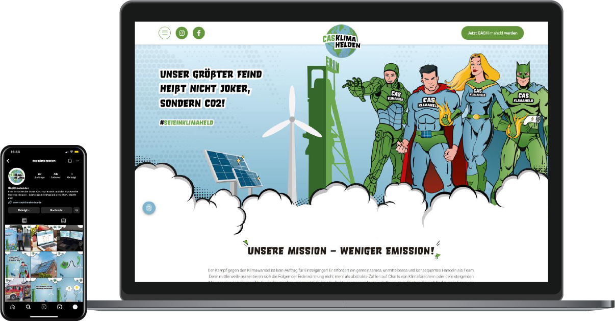 Mockup - Referenzen CAS