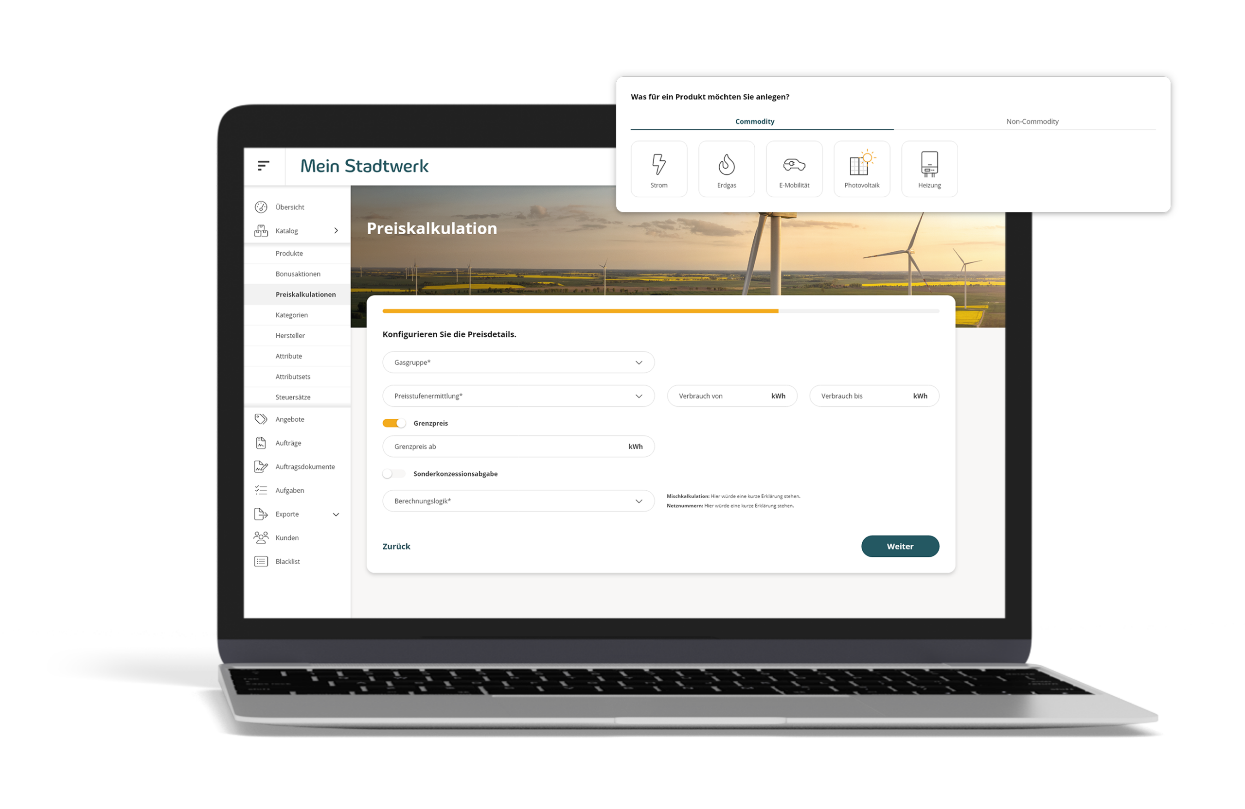 Mockup io.product Produktmanagement